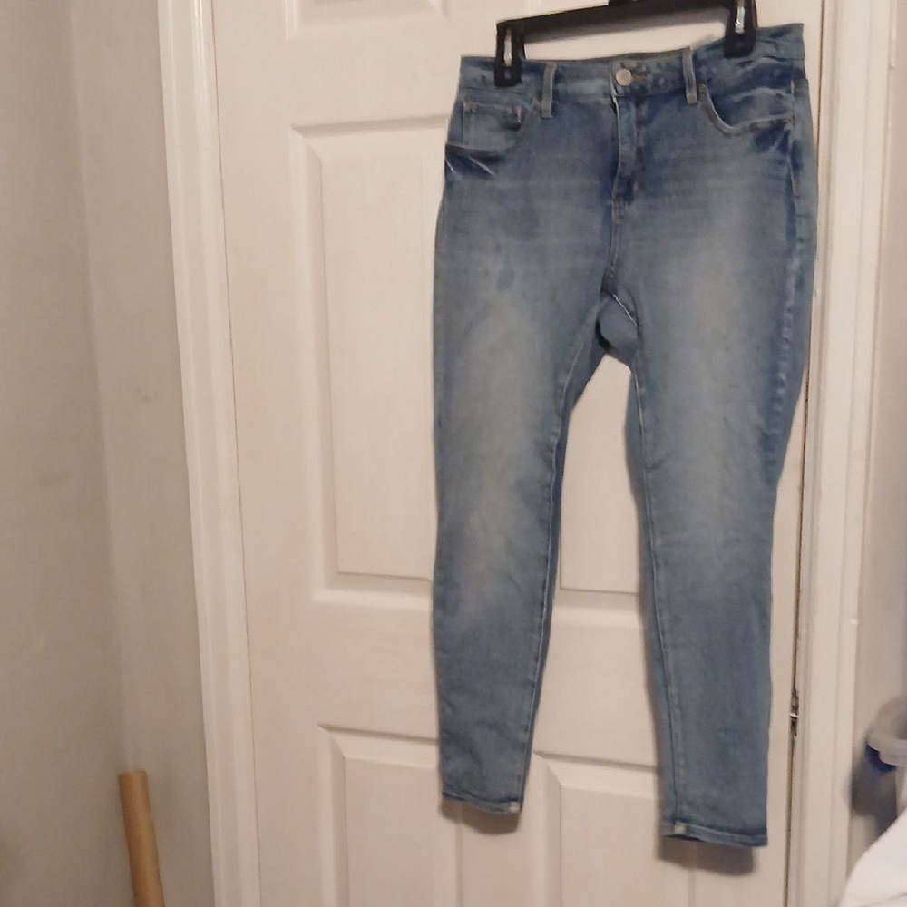 Time And True High Rise Stretch Skinny Jeans
